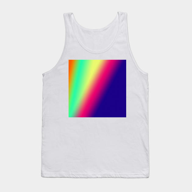 red blue green abstract texture pattern Tank Top by Artistic_st